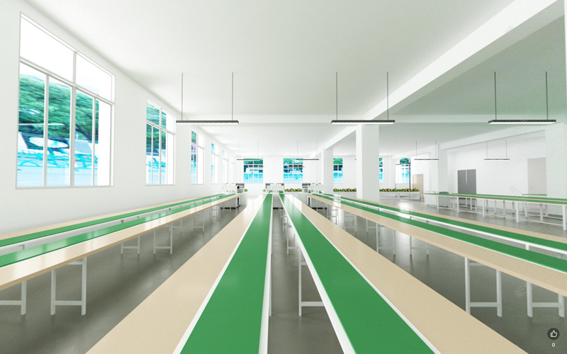 工廠車間360°全景案例